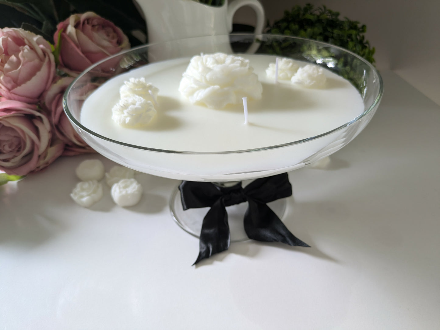 Round Cut Glass - Gardenia | 1.4ltr