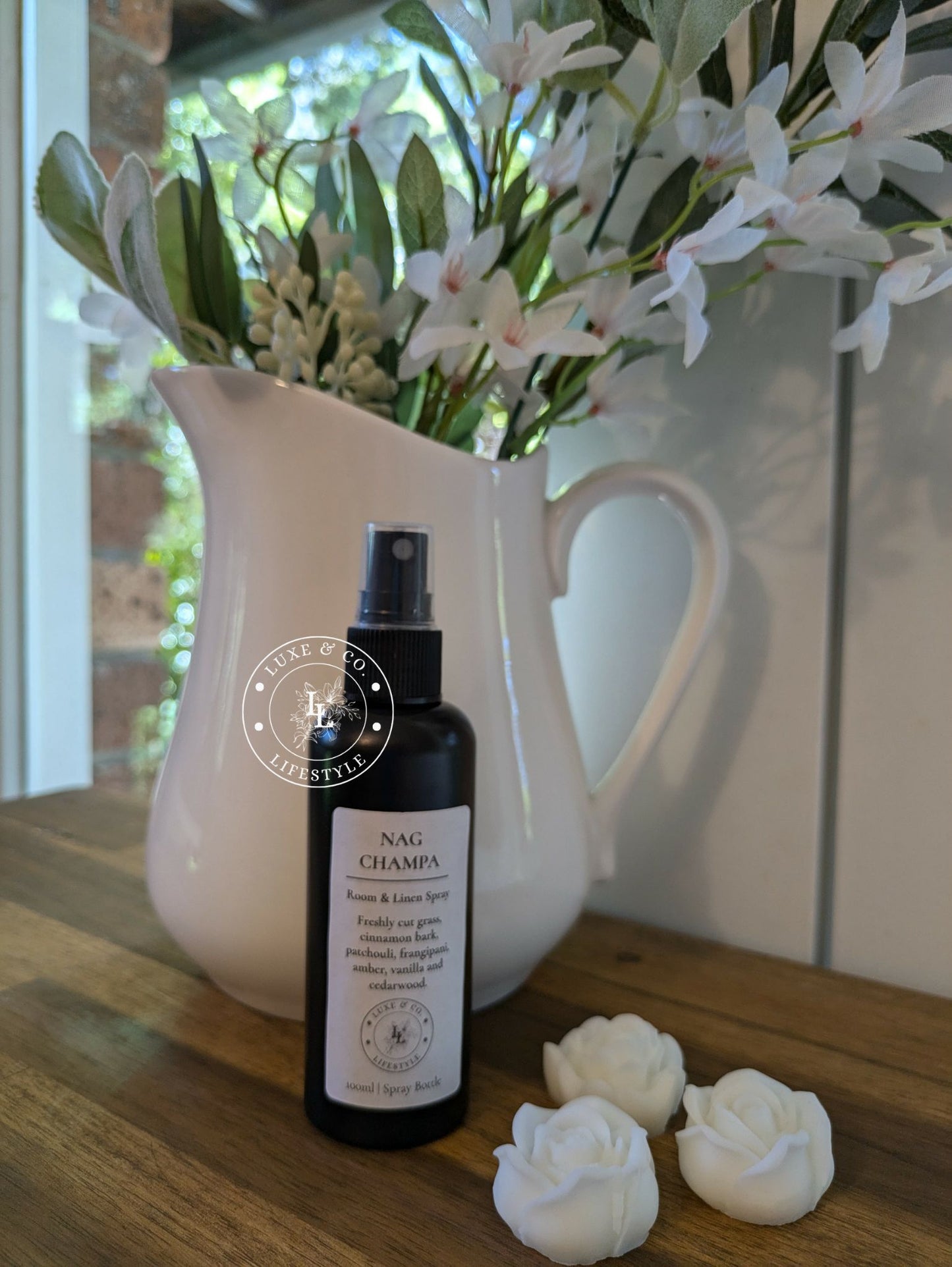 100ml Premium Fragrant Room & Linen Spray - NAG CHAMPA (Indian Incense)