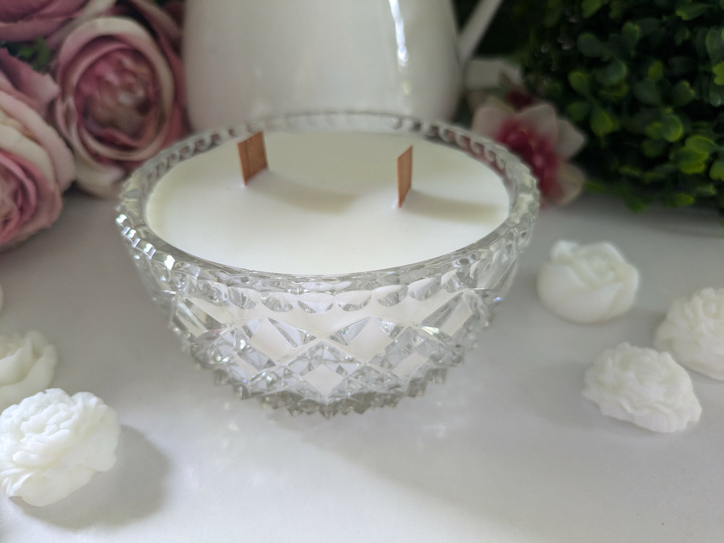 Round Cut Glass - Wood Sage & Sea Salt | 350ml