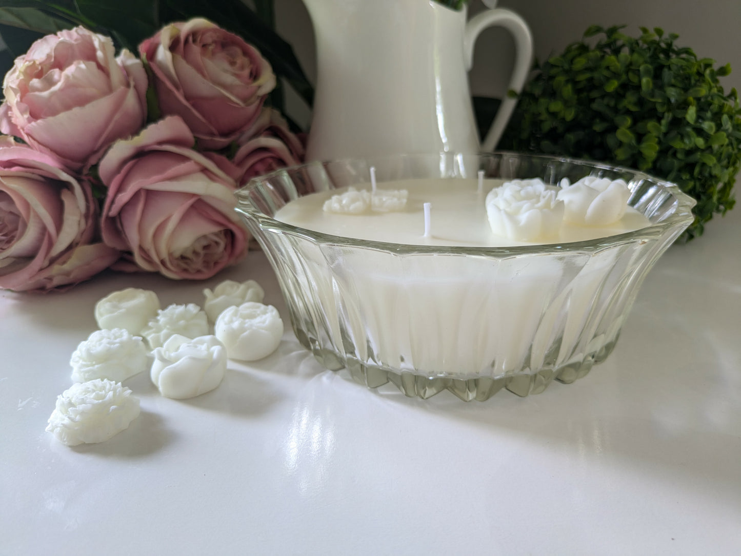 Round Cut Glass - Bergamot & White Patchouli | 1.2ltr