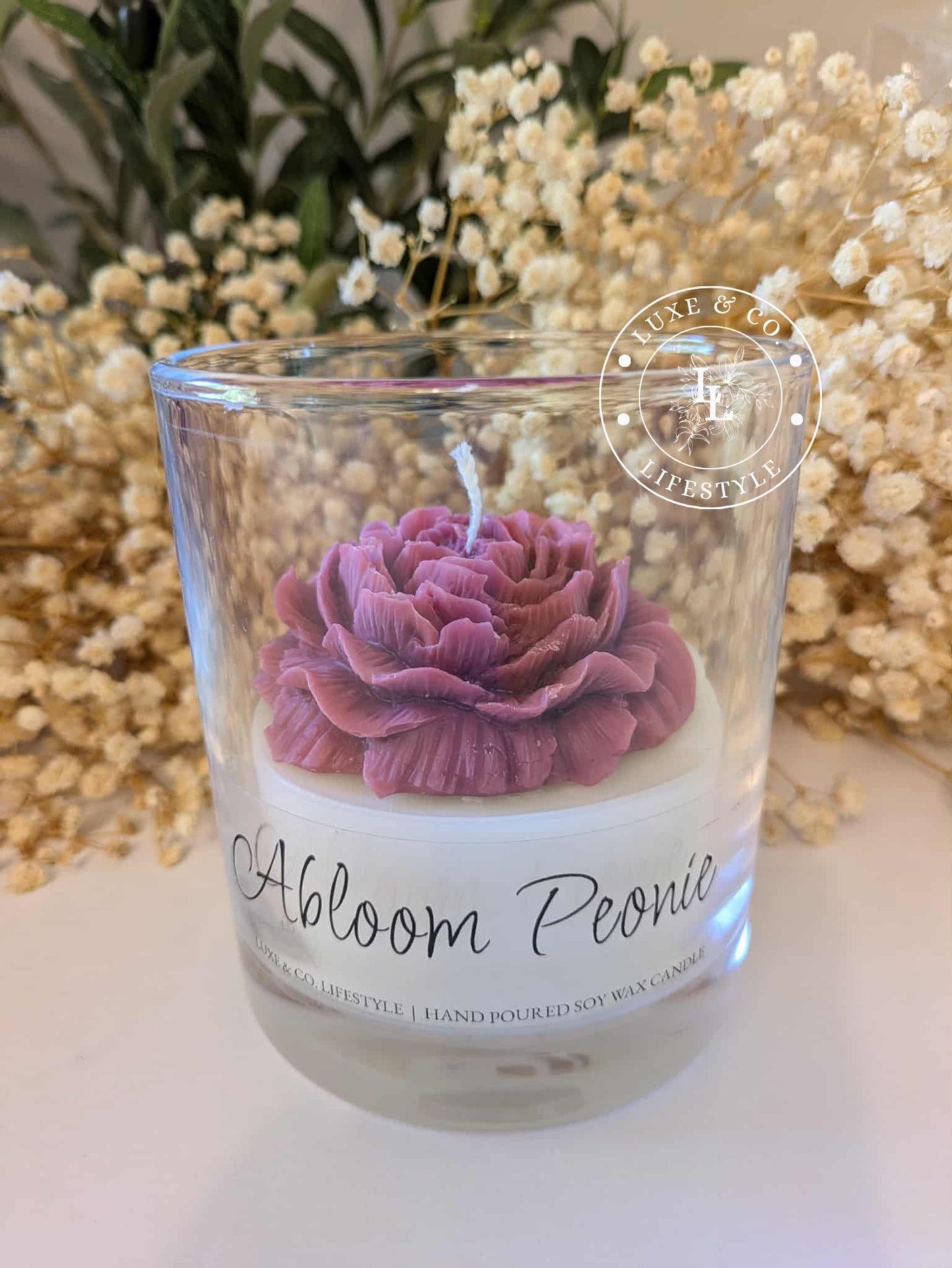 Abloom Peonie - Burgundy