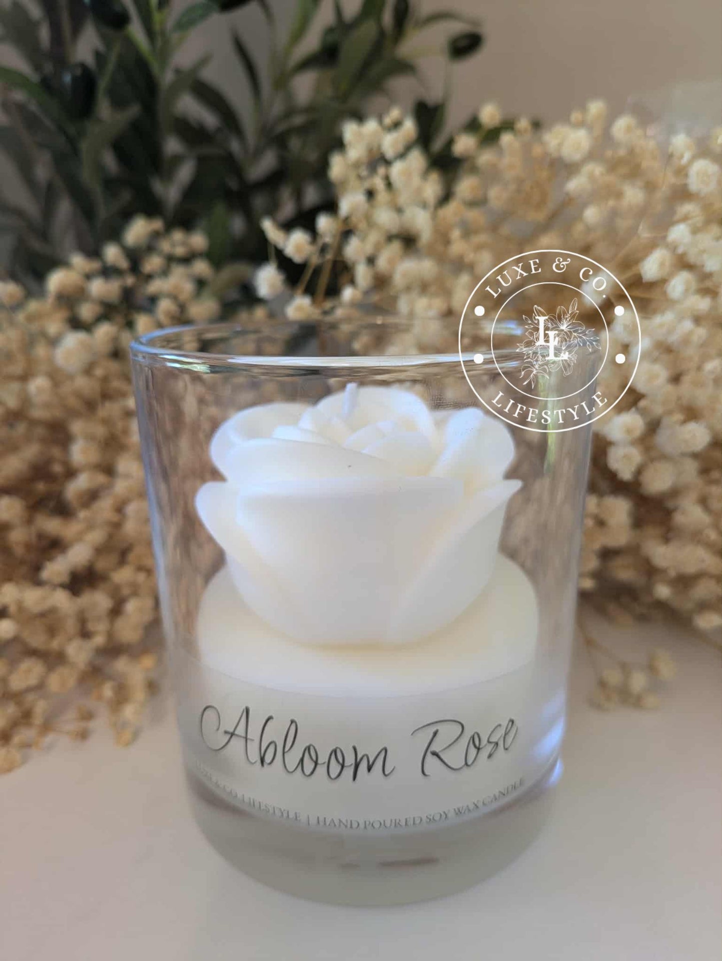 Abloom Rose - White