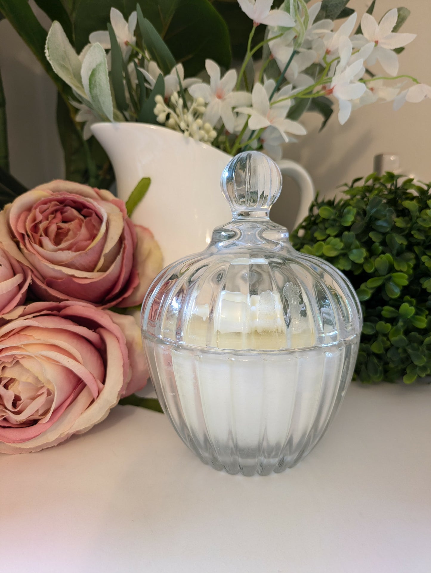 Round Cut Glass - Vanilla Caramel | 400ml