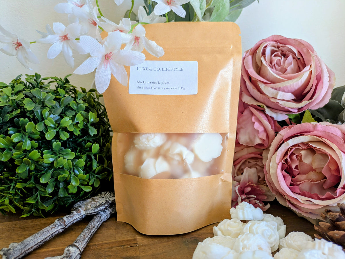 Blackcurrant & Plum Florette Soy Wax Melts 115g