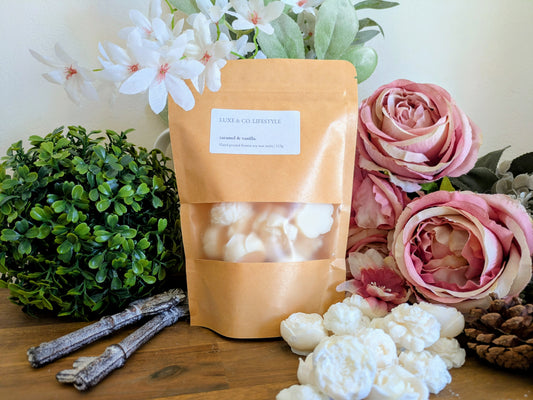 Caramel & Vanilla Florette Soy Wax Melts 115g