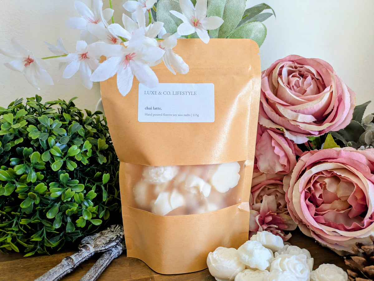 Chai Latte Florette Soy Wax Melts 115g
