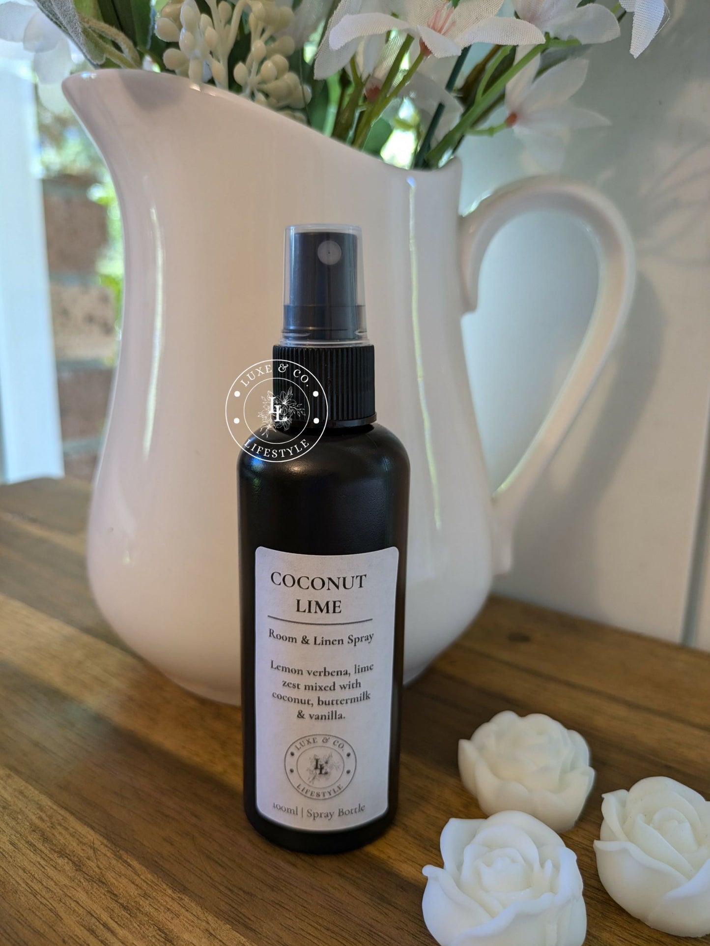 100ml Premium Fragrant Room & Linen Spray - COCONUT LIME