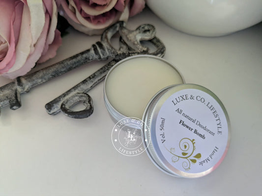 Flower Bomb - Natural Deodorant