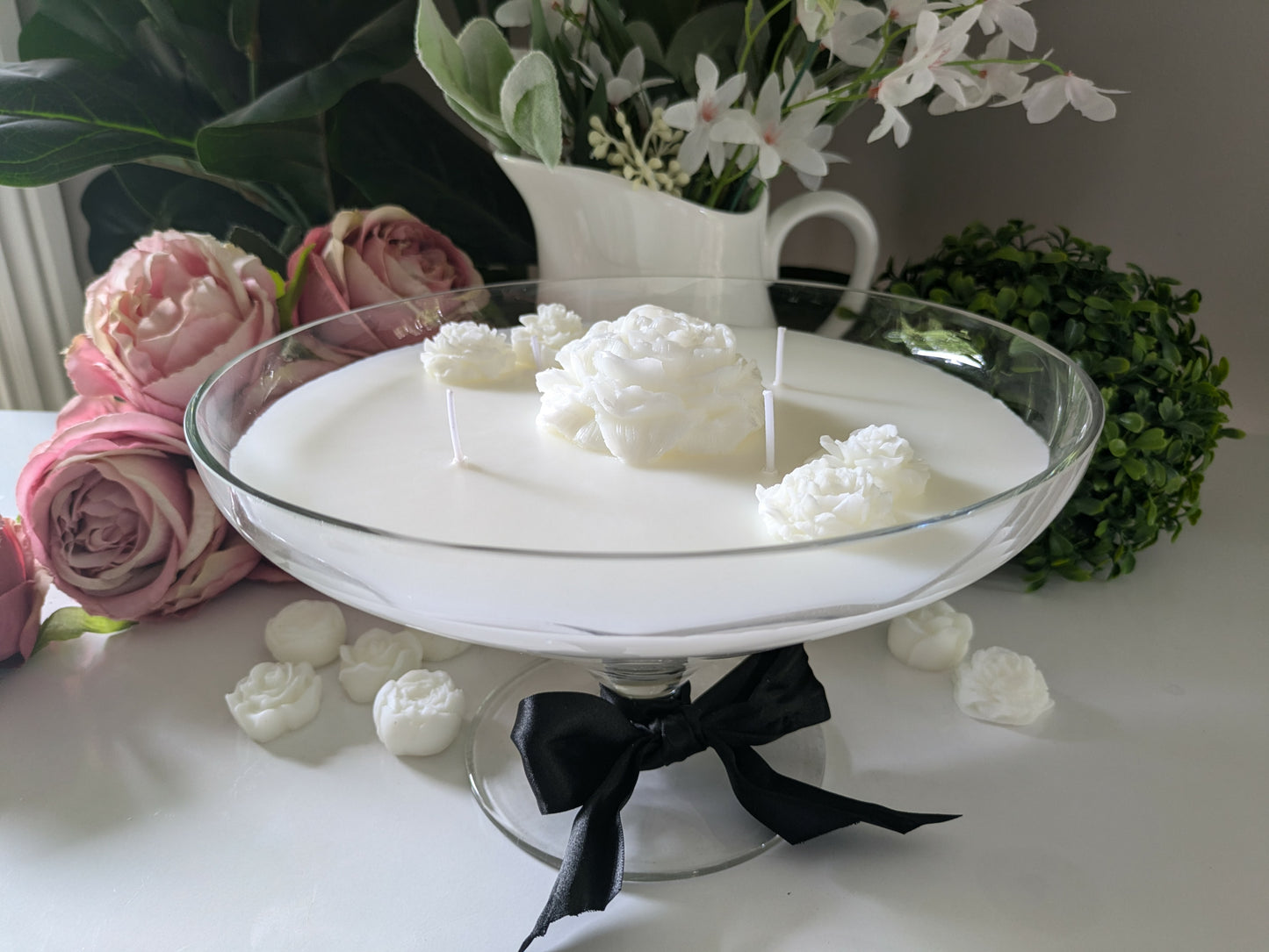 Round Cut Glass - Gardenia | 1.4ltr