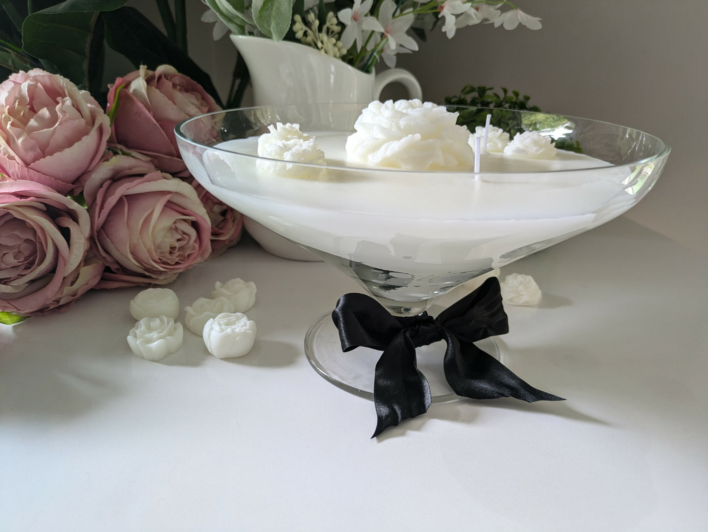 Round Cut Glass - Gardenia | 1.4ltr