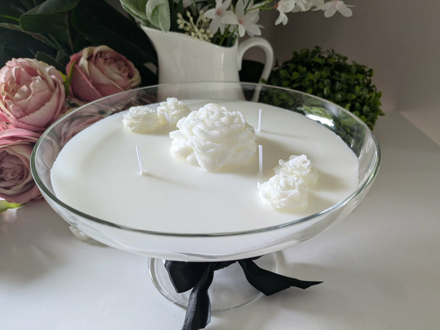 Round Cut Glass - Gardenia | 1.4ltr