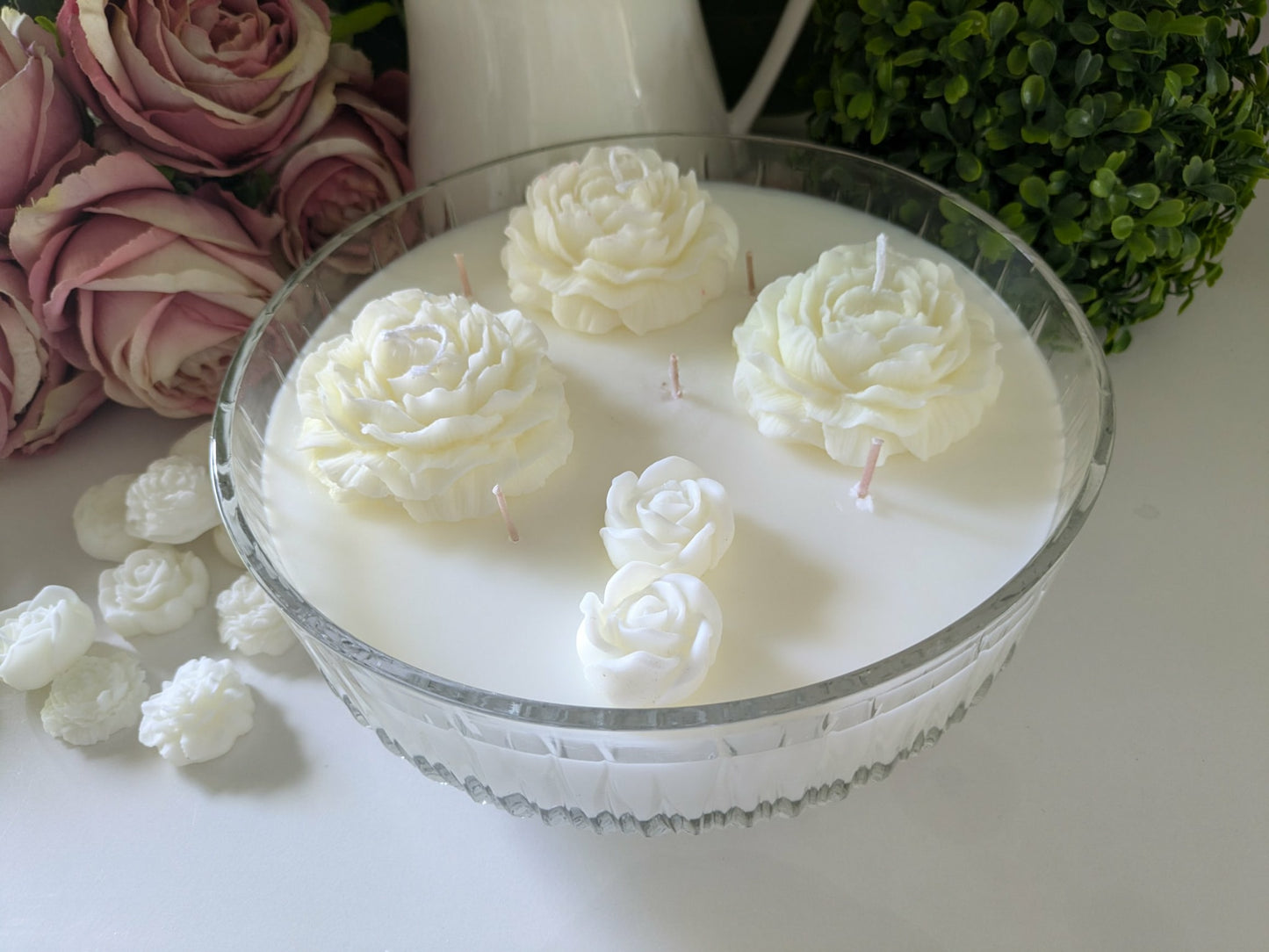 Round Cut Glass - Wood Sage & Sea Salt | 1.9ltr