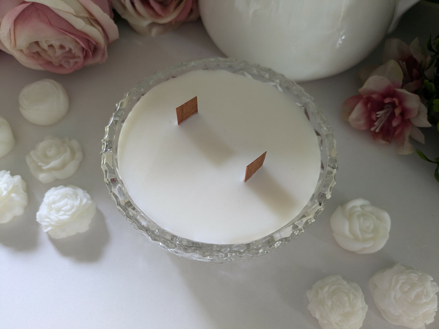 Round Cut Glass - Wood Sage & Sea Salt | 350ml