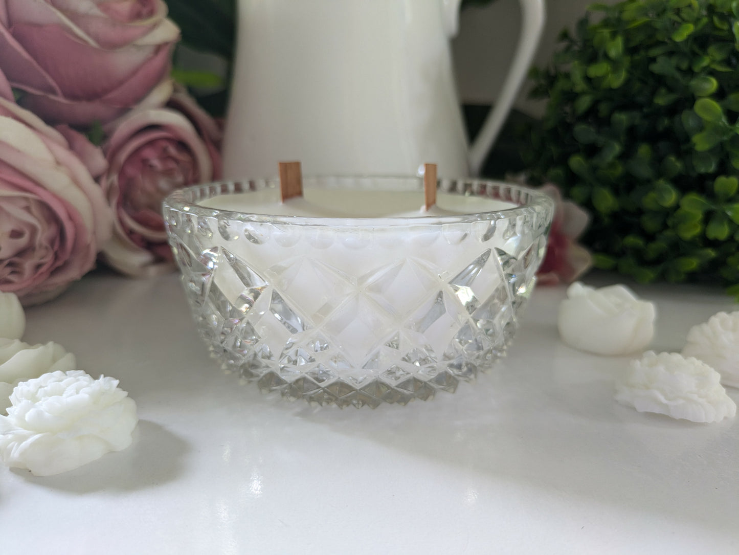 Round Cut Glass - Wood Sage & Sea Salt | 350ml