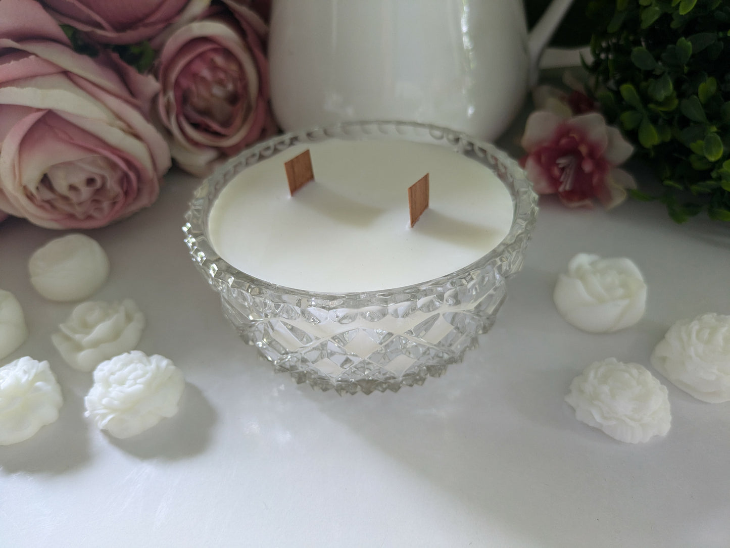 Round Cut Glass - Wood Sage & Sea Salt | 350ml