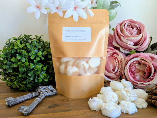 Orange & Peach Blossom Soy Wax Melts 115g