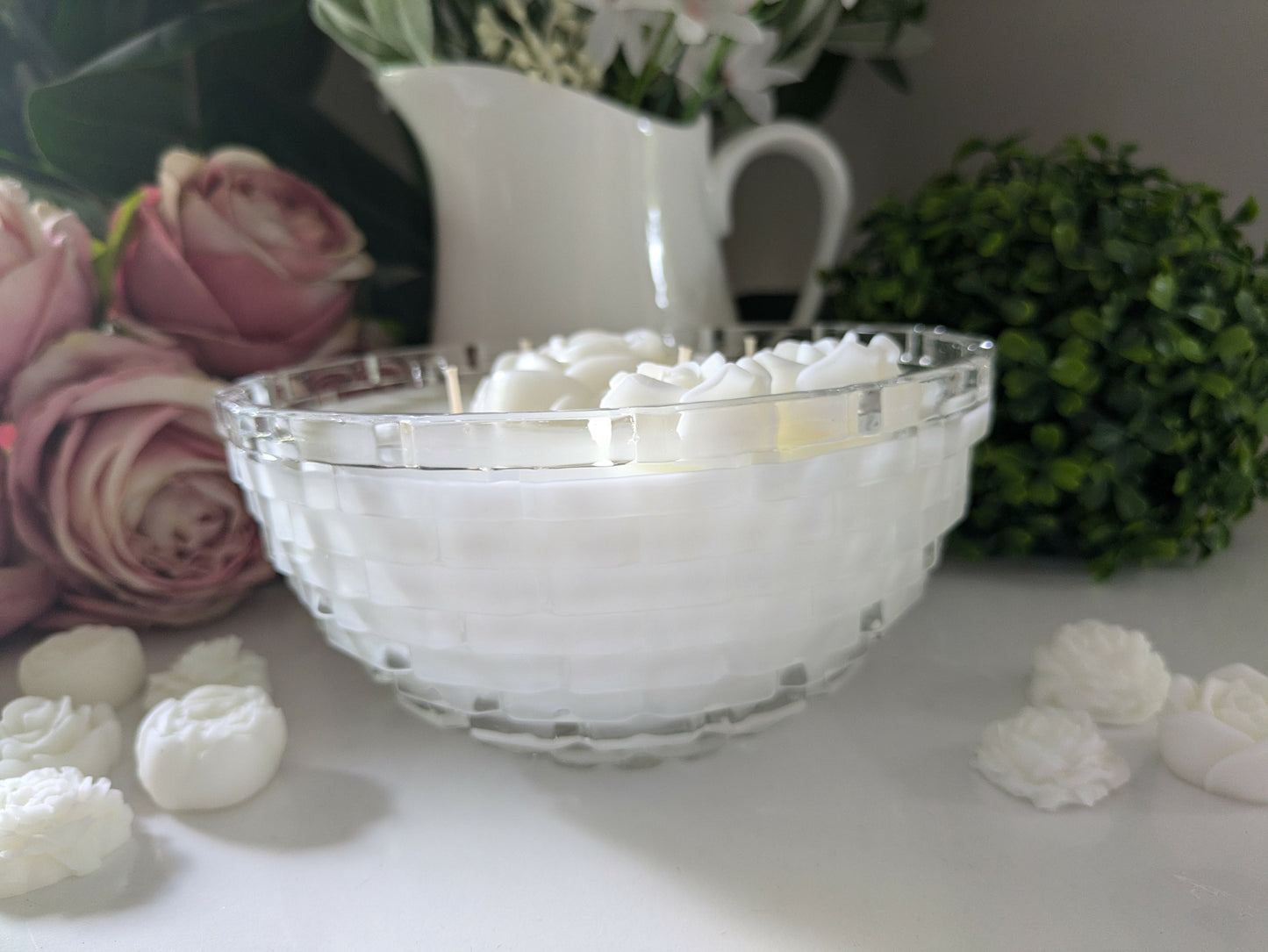 Round Cut Glass - Bergamot & White Patchouli | 1ltr