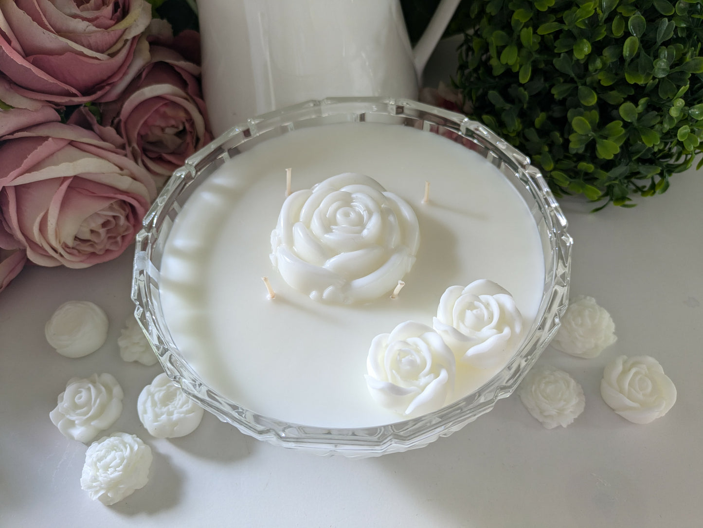 Round Cut Glass - Bergamot & White Patchouli | 1ltr