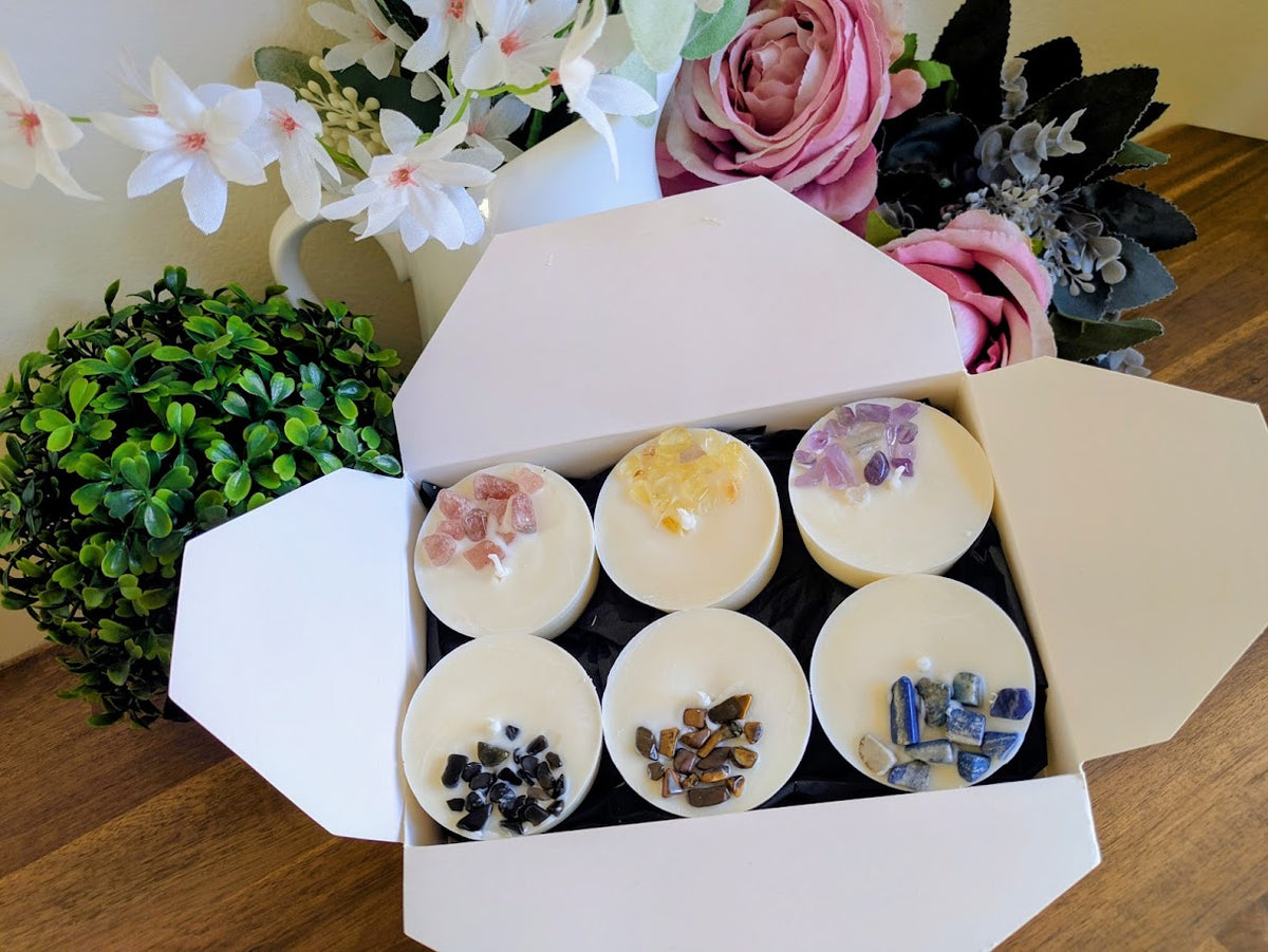 Crystal Intention Candle 6 Pack