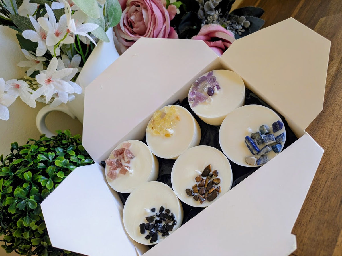 Crystal Intention Candle 6 Pack