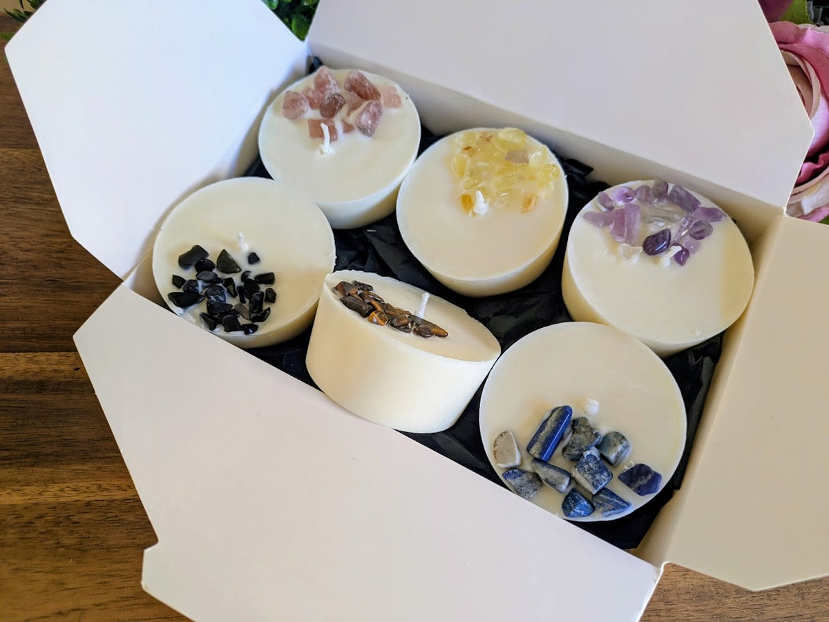 Crystal Intention Candle 6 Pack