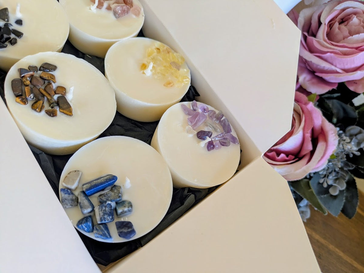 Crystal Intention Candle 6 Pack