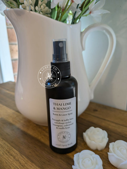100ml Premium Fragrant Room & Linen Spray - THAI LIME & MANGO