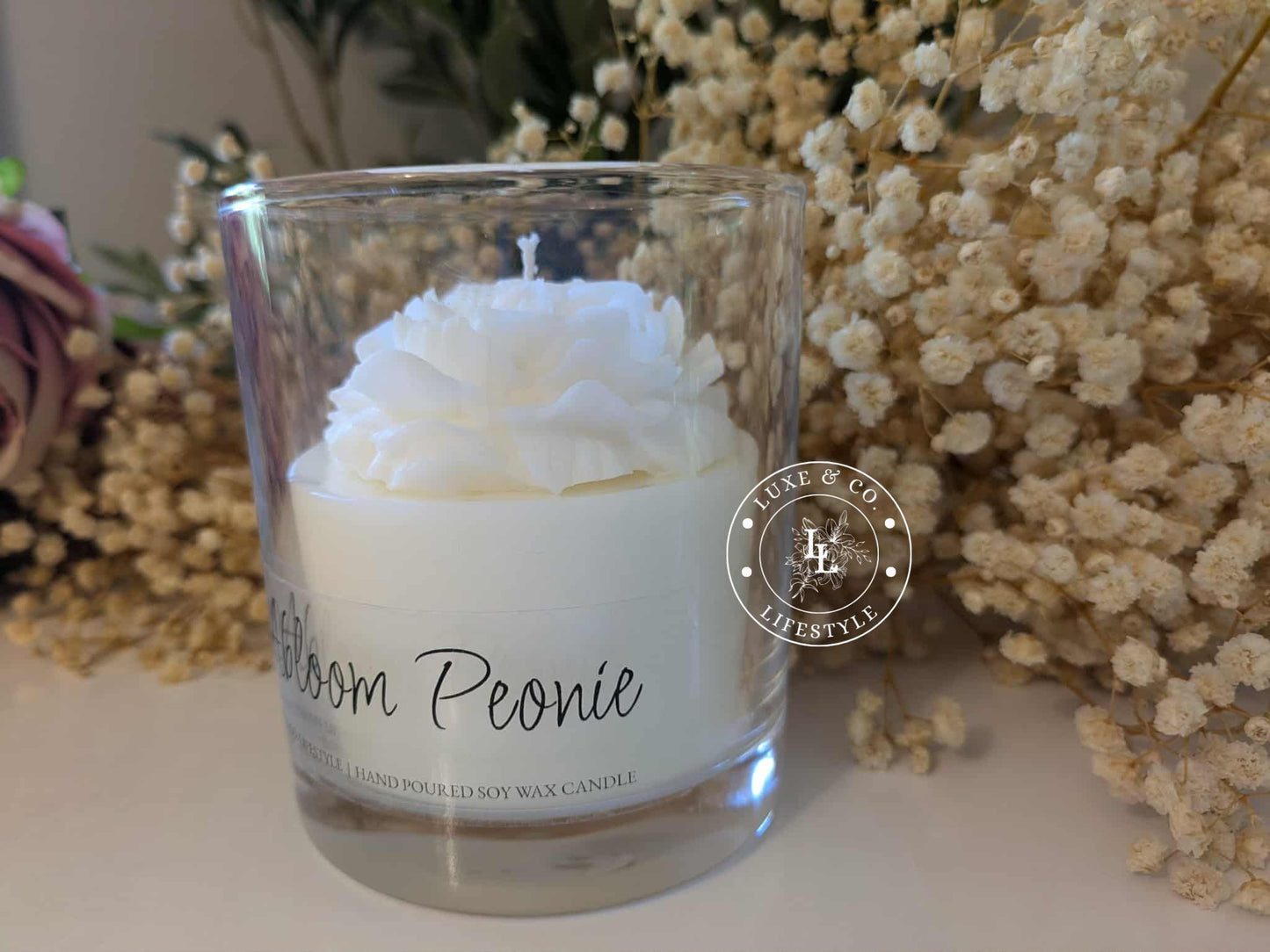 Abloom Peonie - White