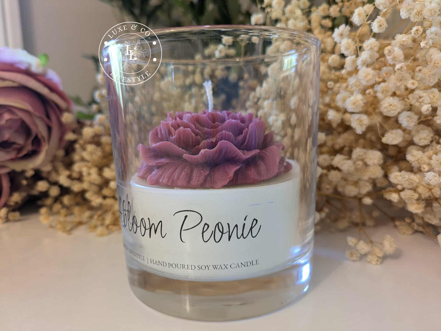 Abloom Peonie - Burgundy