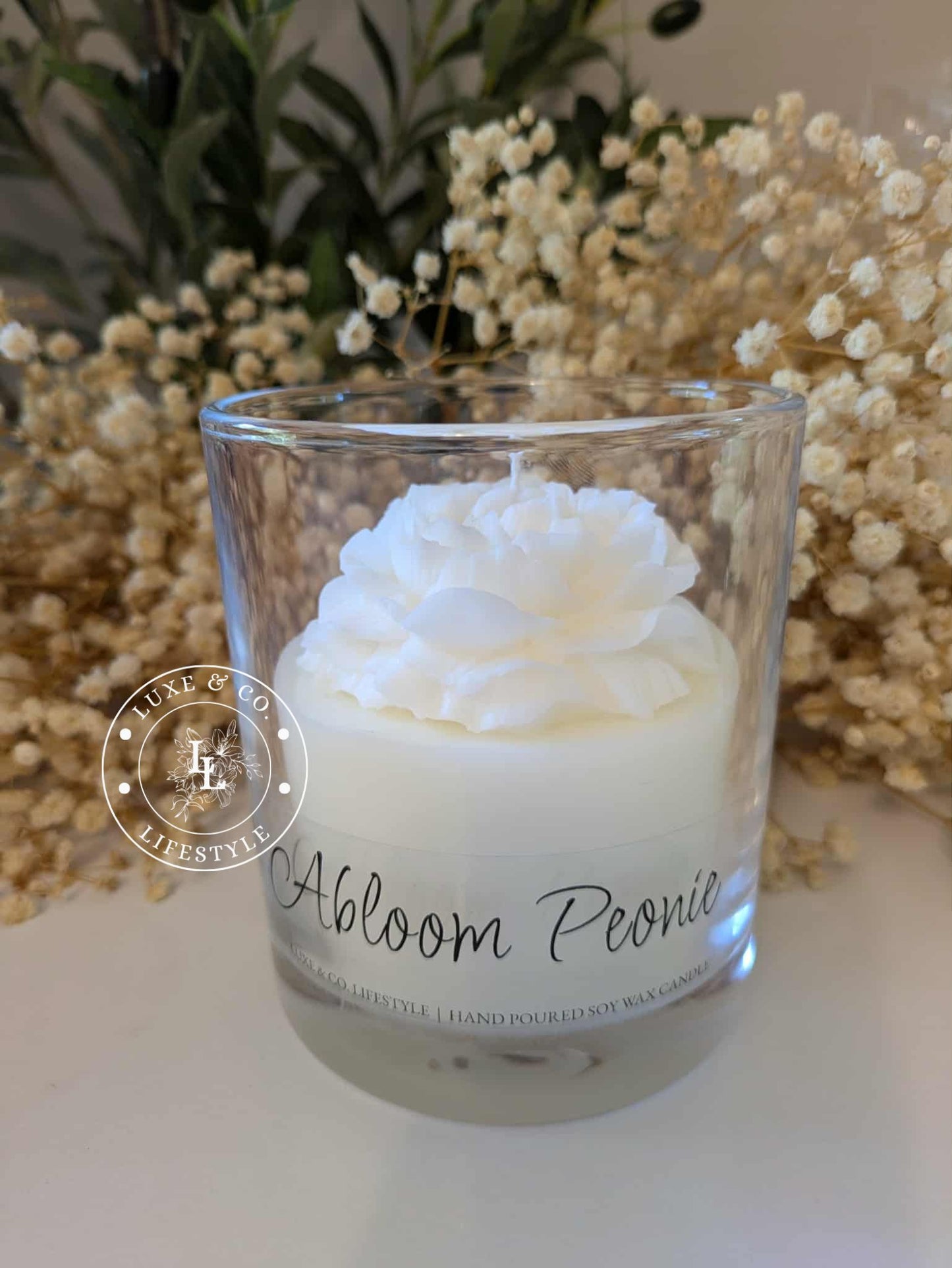 Abloom Peonie - White