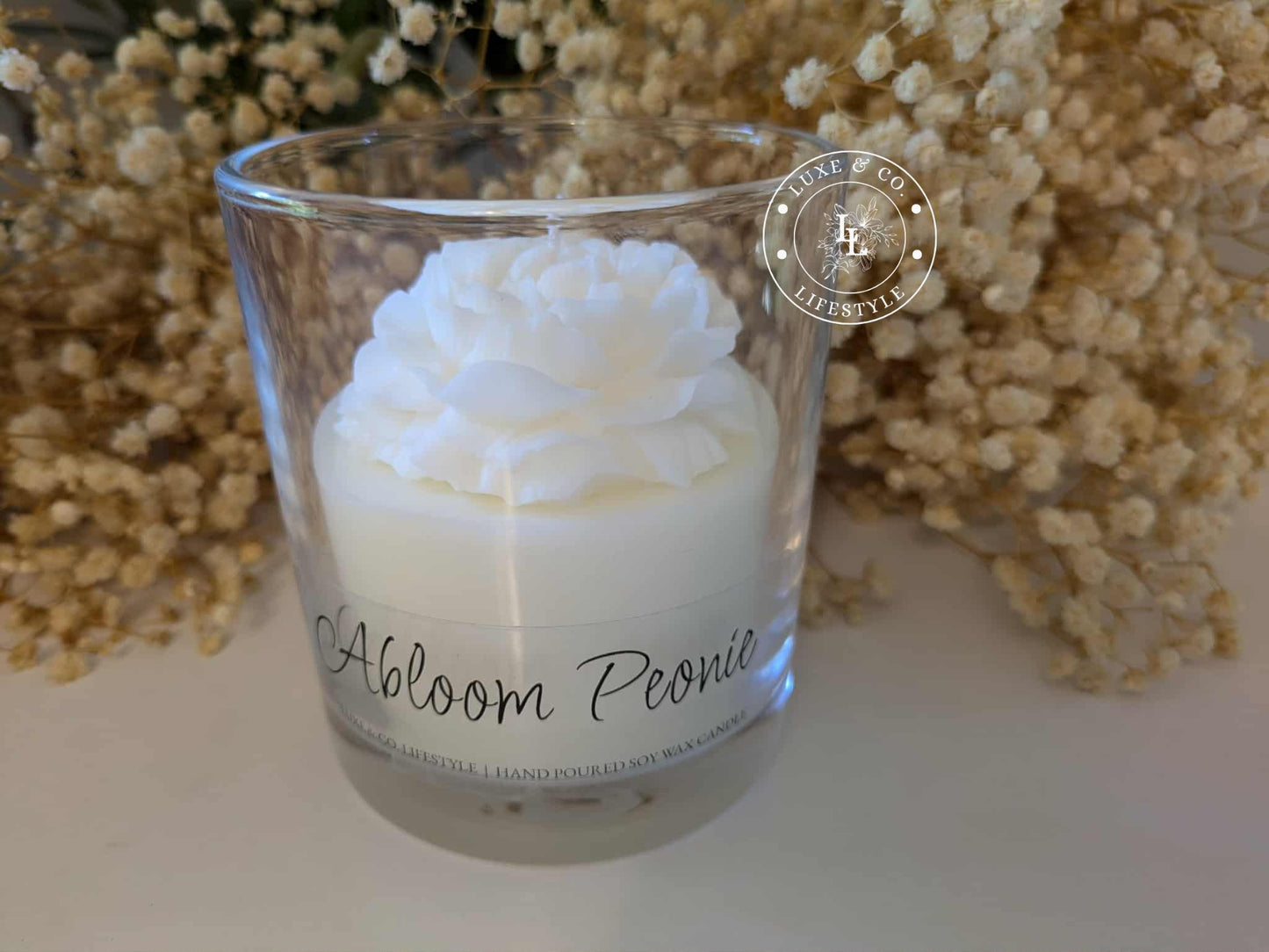 Abloom Peonie - White