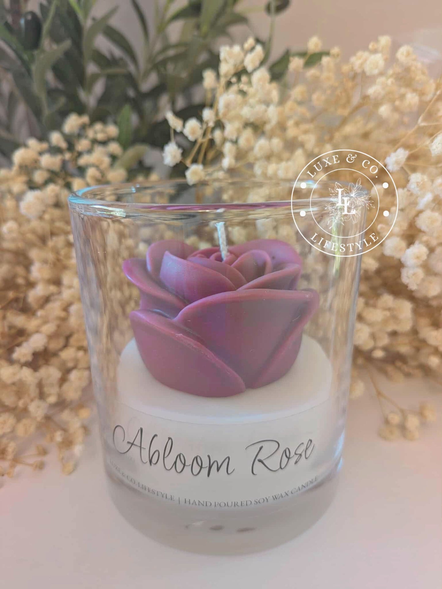 Abloom Rose - Burgundy