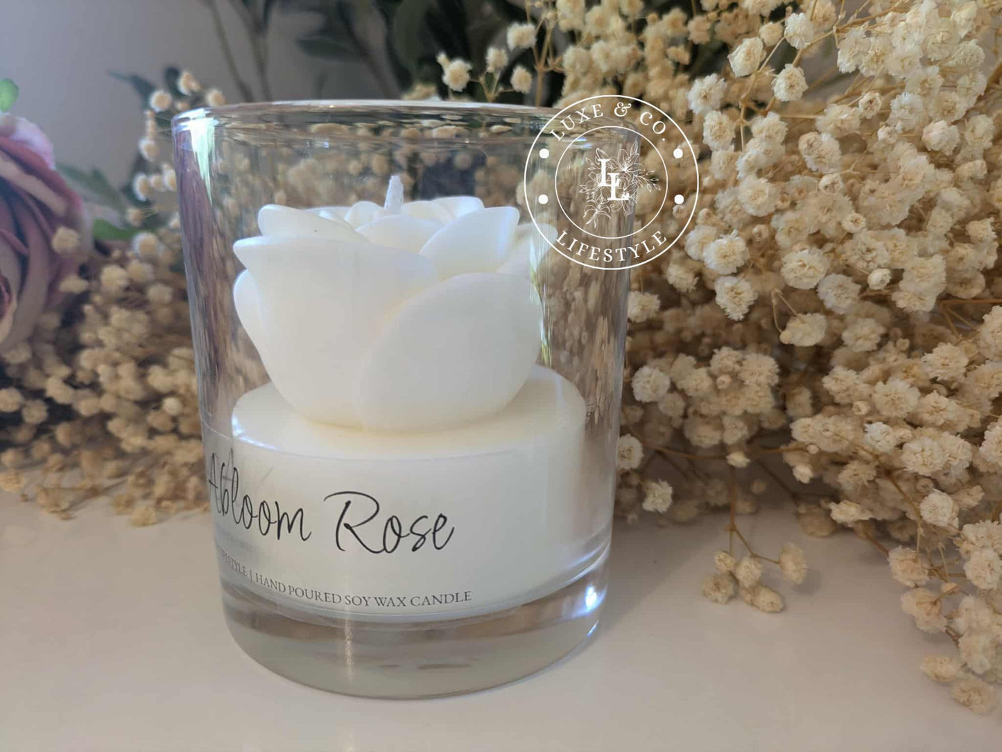 Abloom Rose - White