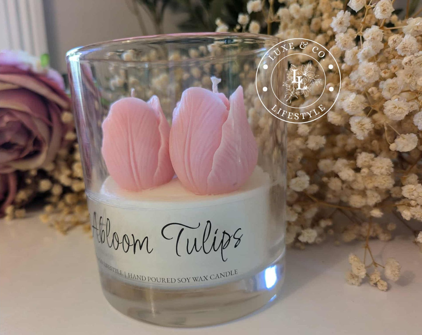 Abloom Tulips - Pink