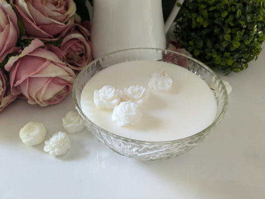 Round Cut Glass - Angel Wings | 800ml