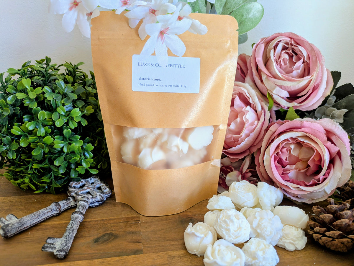 Victorian Rose Soy Wax Melts 115g