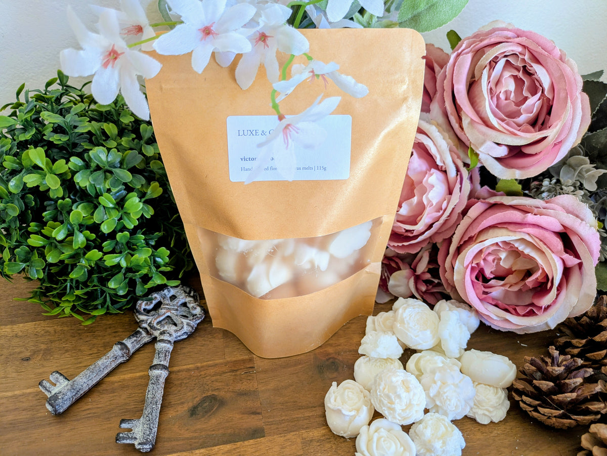 Victorian Rose Soy Wax Melts 115g