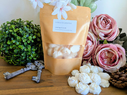 Wood Sage & Sea Salt Soy Wax Melts 115g