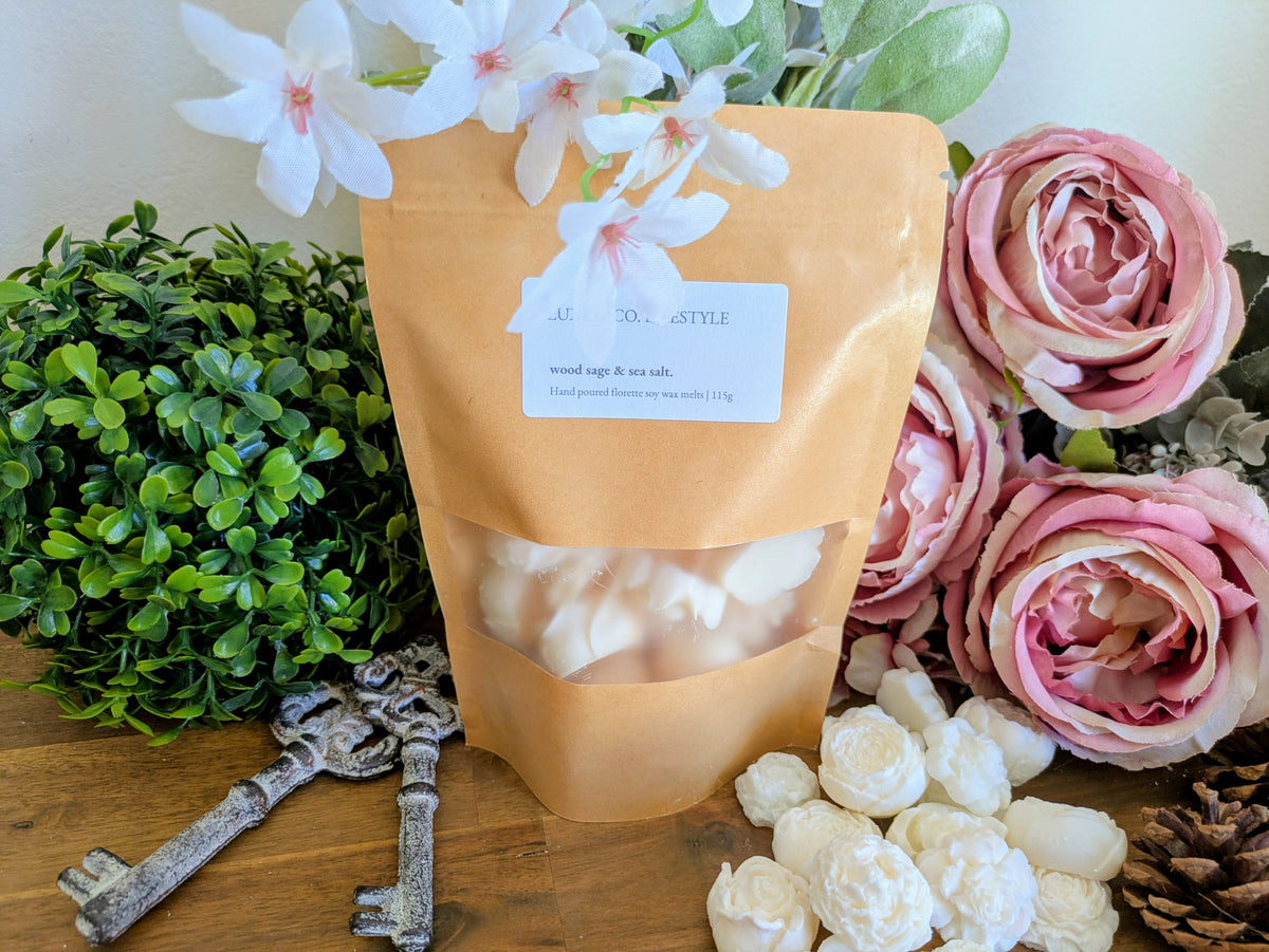 Wood Sage & Sea Salt Soy Wax Melts 115g
