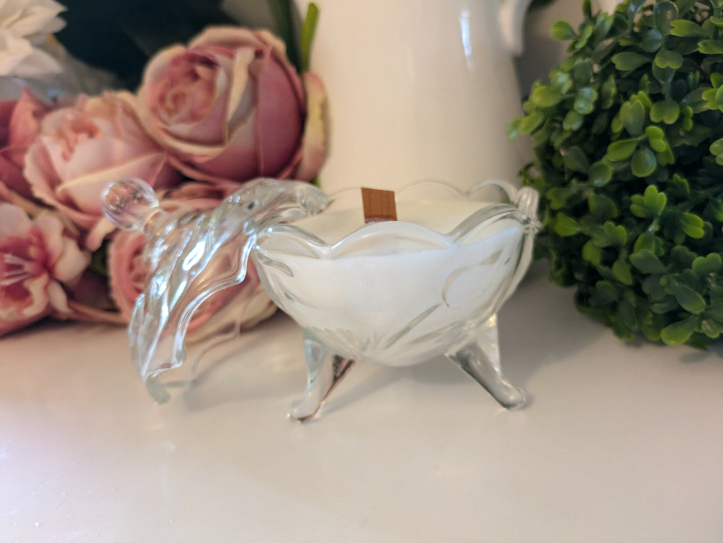 Round Cut Glass - Wood Sage & Sea Salt | 150ml