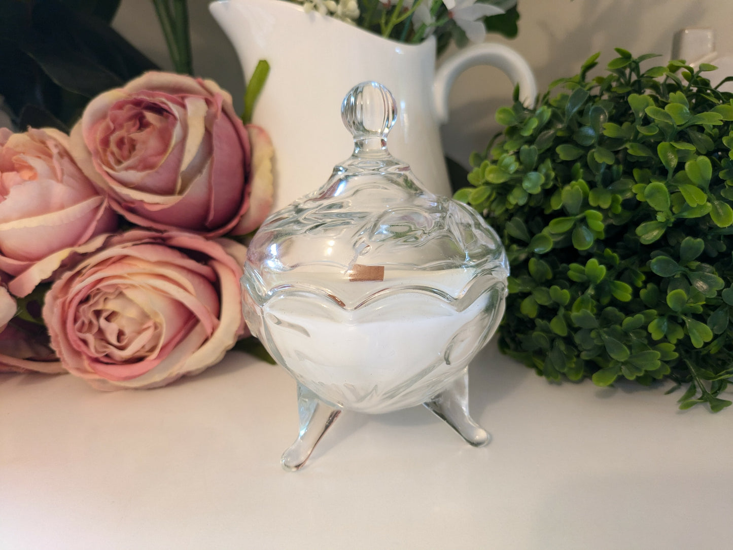 Round Cut Glass - Wood Sage & Sea Salt | 150ml