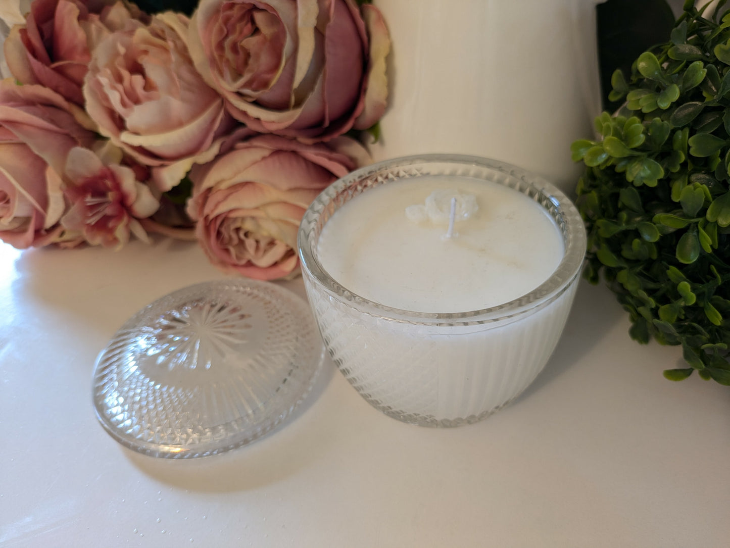 Round Cut Glass - Wood Sage & Sea Salt | 400ml