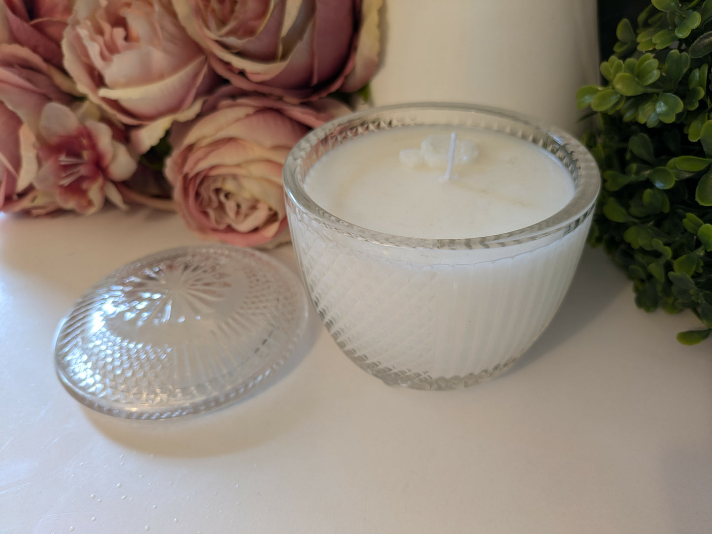 Round Cut Glass - Wood Sage & Sea Salt | 400ml