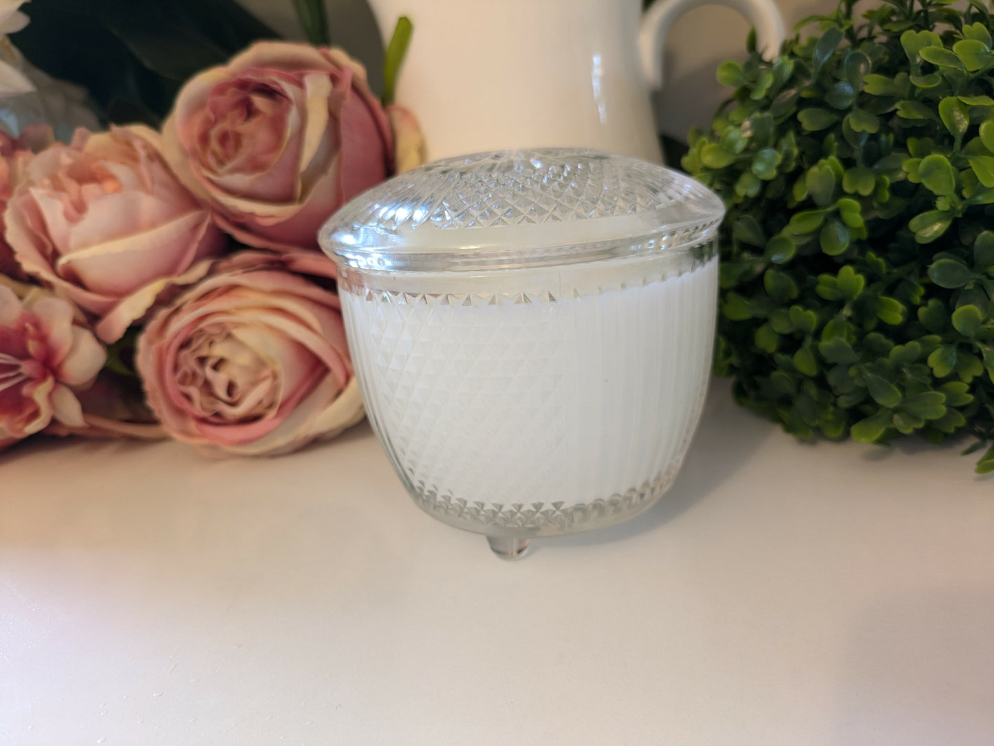 Round Cut Glass - Wood Sage & Sea Salt | 400ml