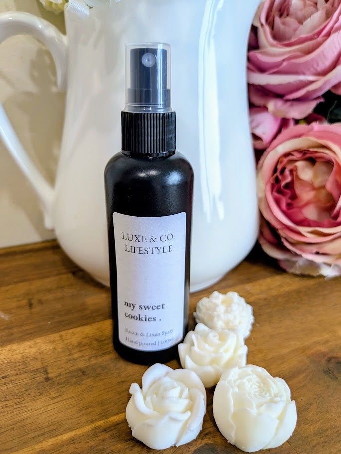 100ml Premium Fragrant Room & Linen Spray - MY SWEET COOKIES