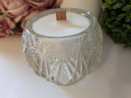 Round Cut Glass - Bourbon & Bowties | 250ml