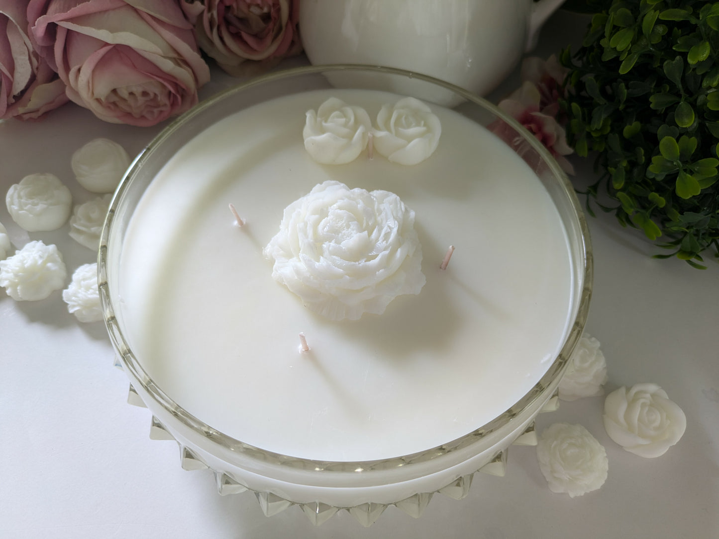 Round Cut Glass - Bergamot & White Patchouli | 1.2ltr