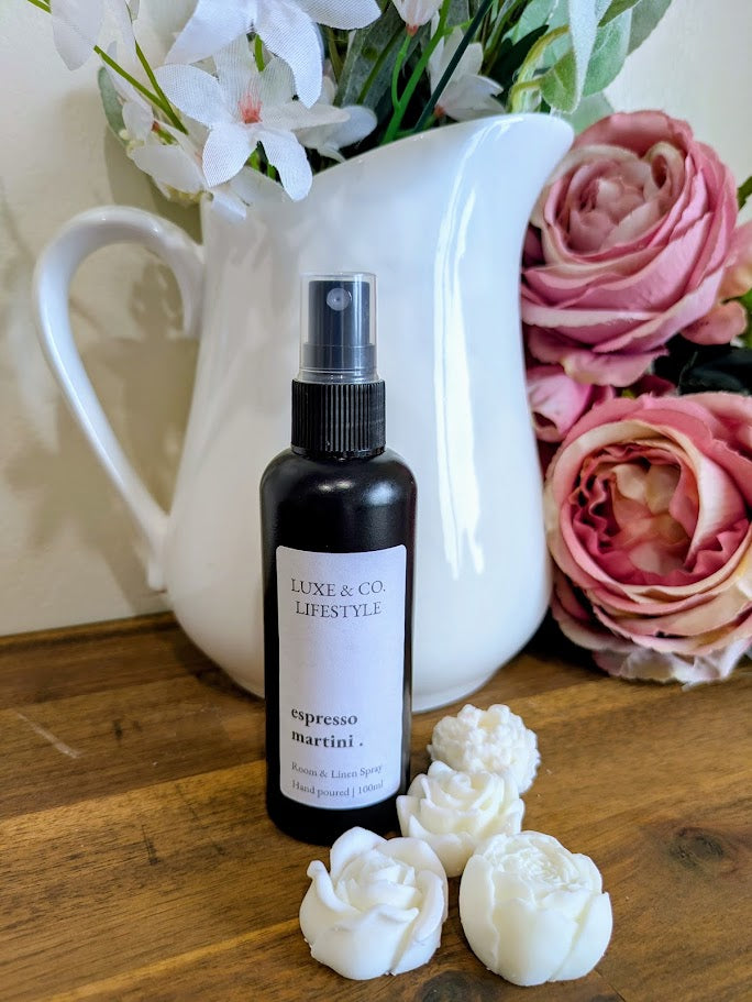 100ml Premium Fragrant Room & Linen Spray - ESPRESSO MARTINI