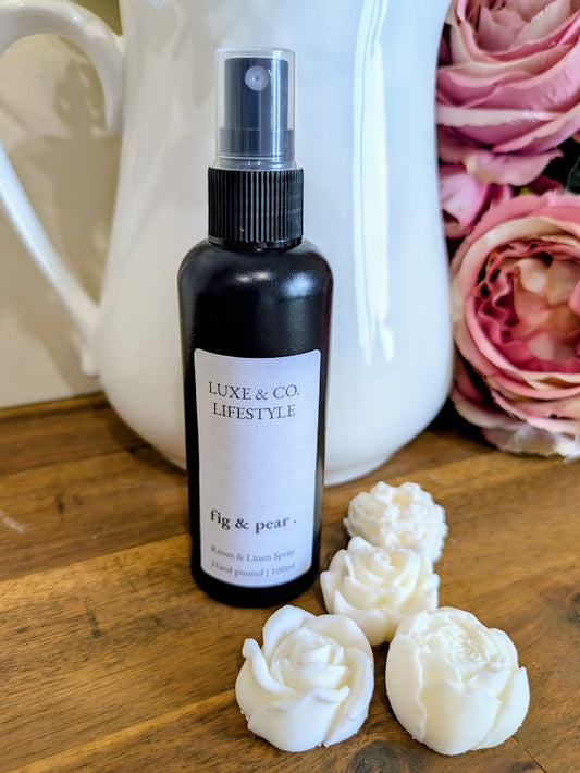 100ml Premium Fragrant Room & Linen Spray - FIG & PEAR