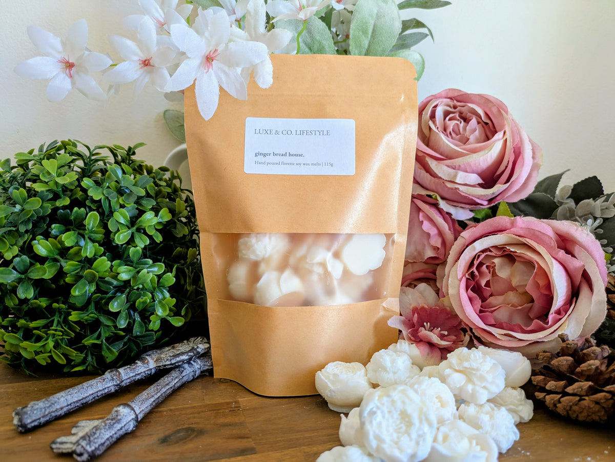 Gingerbread House Florette Soy Wax Melts 115g